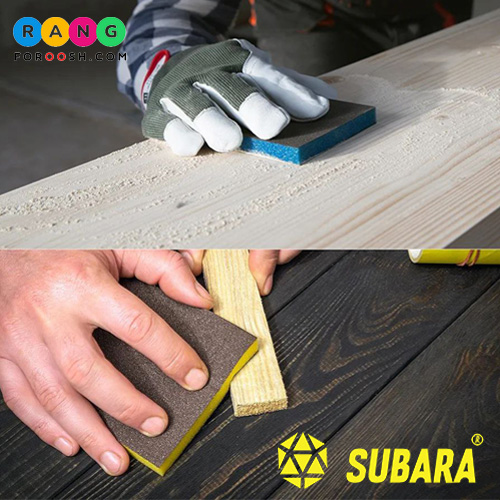 سنباده ابری اسفنجی دو طرفه زبر SUBARA مناسب آب و خشک 2 سنباده ابری اسفنجی دو طرفه زبر SUBARA مناسب آب و خشک - Image 2