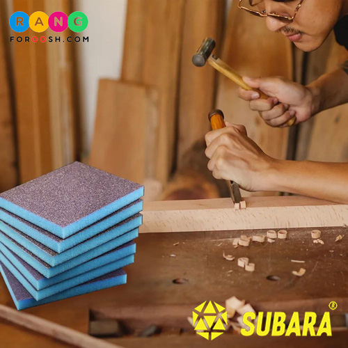 سنباده ابری اسفنجی دو طرفه زبر SUBARA مناسب آب و خشک 11 سنباده ابری اسفنجی دو طرفه زبر SUBARA مناسب آب و خشک - Image 11