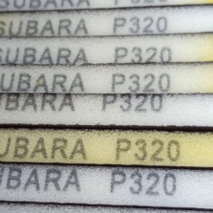 سنباده ابری اسفنجی P320 دو طرفه  SUBARA مناسب آب و خشک